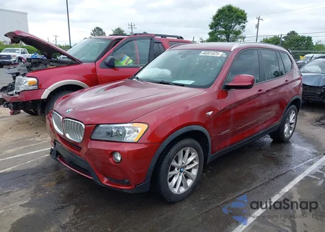 2014 BMW X3 xDrive28I из США, поврежденный, VIN 5UXWX9C52E0D31298